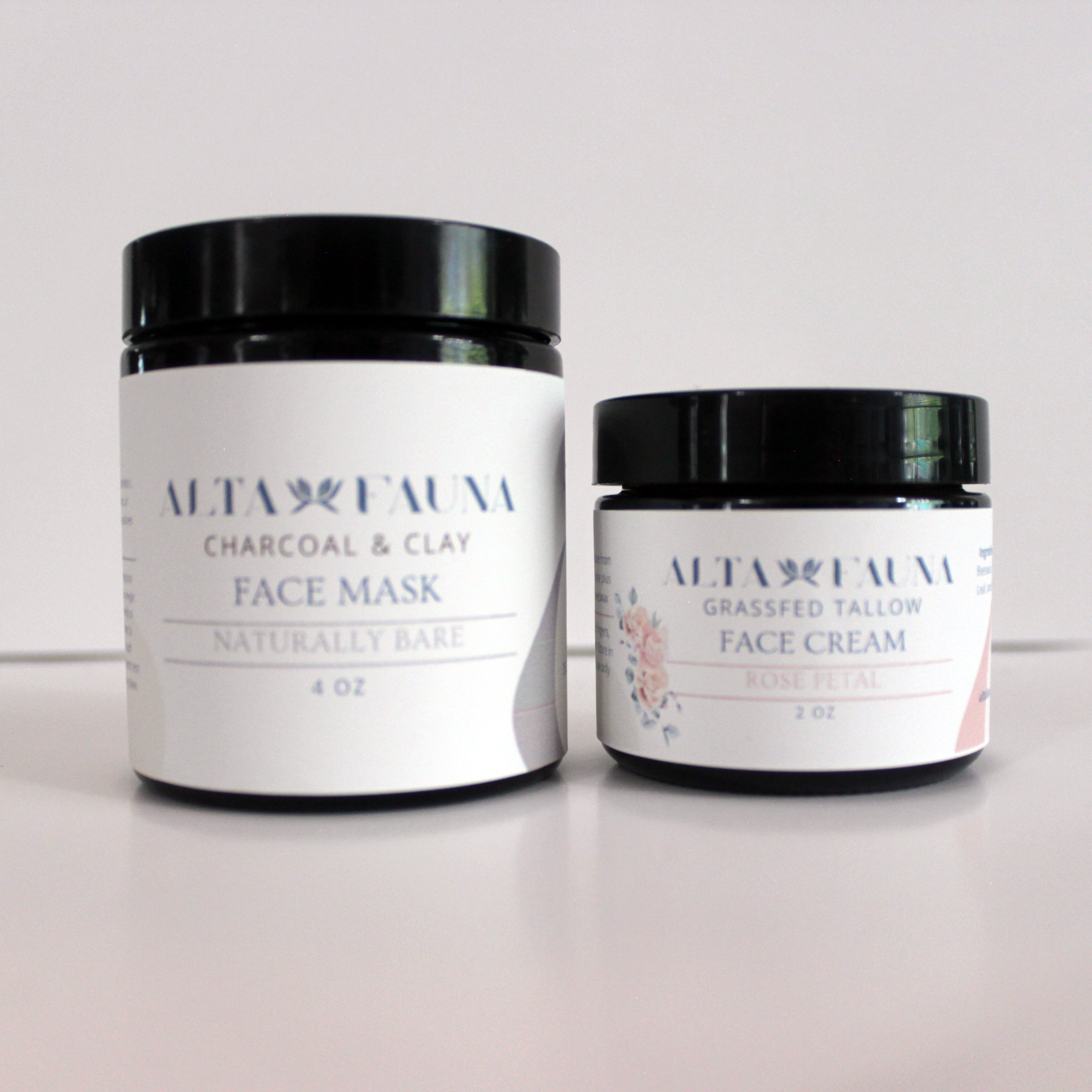 Alta Fauna Facial Bundle — complete natural tallow skincare set for cleansing, toning, and moisturizing